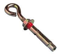 Merriway BH02853 Eye Bolt Heavy Duty M6 x 45mm (1/4 inch x 1.3/4 inch) with Sleeve Anchor