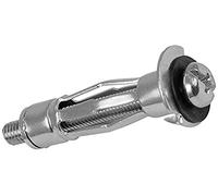 Merriway BH02855 Molly Bolt Plasterboard Hollow Wall Door Anchor, M4 x 32 mm (5/32 Inch x 1.14 Inch), Bright Zinc Plated , Pack of 10 Piece