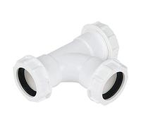 Merriway BH02911 Waste Compression Tee Connector, 32mm , White