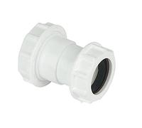 Merriway BH02918 Waste Compression Reducer, 40mm to 32mm , White