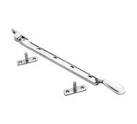 Merriway BH03013 Victorian Casement Stay, 250mm (10 inch) - Polished Chrome