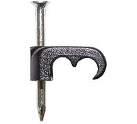 Merriway BH03041 Cable Clips For Wf65 Shotgun Coax Black 10mm -100 Pcs