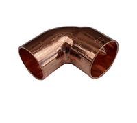 Merriway BH03078 End Feed Fitting 90 Degree Street Elbow, 22mm