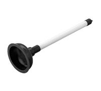 Merriway BH03116 Sink Plunger 150mm (6 inch) Dia. with 225mm (9 inch) Plastic Handle,White/Black