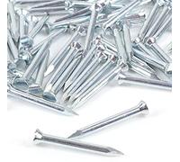 Merriway BH03129 (40 Pcs) Hardened Masonry Nail, 3.0 x 40mm (1/8 inch x 1.1/2 inch) - Pack of 40 Pieces, Silver