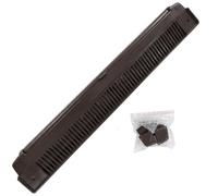 Merriway BH03174 Windows and Door Fully Adjustable Trickle Vent, 260mm (10.4 inch) - Brown