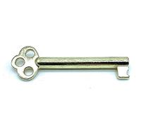 Merriway BH03583 Spare Keys For Wardrobe/Cupboard Lock, Brass, Pack of 2 Pieces