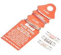 Merriway BH03663 5-15-30amp Carded Fuse Wire, Silver