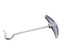 Merriway BH03941 (2 Pcs) Tent Peg Ground Hook Pullers Extractor Remover, 130mm - Pack of 2 Pieces