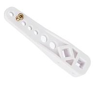 Merriway BH04065 Multi Adjustable Plastic WC Toilet Cistern Replacement Flush Lever Arm - White