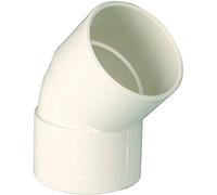 Merriway BH04195 Solvent Weld with 135 Degrees Bend, 40 mm - White