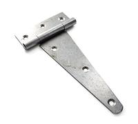 Merriway BH04203 (2 Pcs) Heavy Duty Scotch Tee Hinge Self Colour, 100 mm, 4 inch - Pack of 2 Pieces