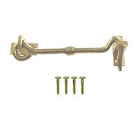 Merriway BH04282 Solid Brass Cabin Hook, 100 mm, 4 inch