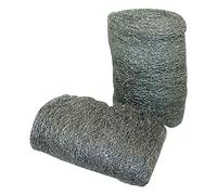 Merriway BH04379 3 x 20 g ASW112 Steel Wool No.1-2 Grade - Medium , Grey