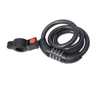 Merriway BH04737 Spiral 4 Digit Combination Lock & Bracket - Resettable - 12 x 1200mm