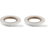 Merriway BH04948 Self Adhesive Heavy Duty Double Sided Clear Tape for Window Insulation Kits etc., 13mm x 7.5 Metres (1/2 inch x 24.3ft) (Pack of 2)