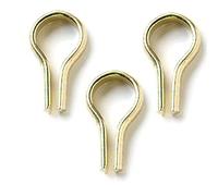 Merriway BH05095 (8 Pcs) Banjo Style Bookcase Stud Electro-Brassed Steel - Pack of 8 Pieces