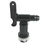Merriway BH05557 Water Butt Tap Push-Fit Hose Connector - Black