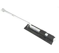 Merriway BH05672 Monkey Tail Garage Door Bolt, 450 mm (15 Inch), Black