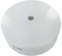 Merriway BH05733 Electrical Junction Box, 30A 3-Terminal Screw Connector, White