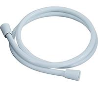 Merriway BH05815 PVC Shower Hose with Tapered Collar, 1.5 m (58.5 inch) x 11 mm Inner Dimension - White
