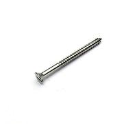 Merriway BH06072 Screw Aisi 304 A2 Stainless Steel Slotted Csk 8 x 1 -100 Pcs