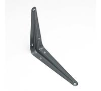 Merriway BH06516 (20 Pcs) London Style Shelf Bracket, Grey 100 x 75mm (4 x 3 inch) - Pack of 20 Pieces