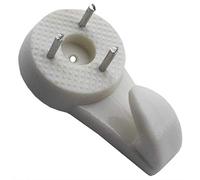 Merriway BH06715 (20 Pcs) Medium Hardwall Picture Hooks, White - Pack of 20 Pieces