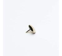 Merriway BH07247 (200 Pcs) Drawing Pins Brassed 9.5mm Head - Pack of 200 Pieces