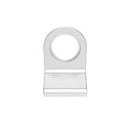 Merriway BH07739 Cylinder Door Pull, Silver