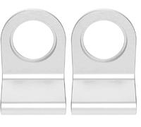 Merriway BH07739 Cylinder Door Pull, Silver (Pack of 2)