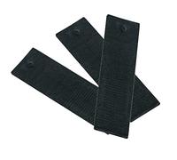 Merriway BH07810 (100 Pcs) Window Glazing Flooring Packer Shims, 100 mm x 32 mm x 2 mm, Black - Pack of 100 Pieces