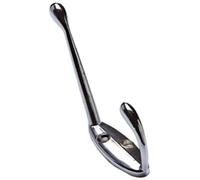 merriway Bulk Hardware Chrome Finish Coat Hook and Hat Rack