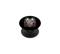 Merry Anti-Christmas Satan Claus Festive Apparel PopSockets Adhesive PopGrip
