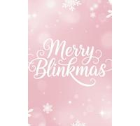 Merry Blinkmas Notebook: Cozy K-pop Inspired Christmas Journal | Cute Pink Aesthetic Holiday Gift