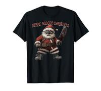 Merry Bloody Christmas Horror Dark Holiday T-Shirt