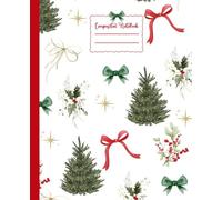Merry Bows Composition Notebook: Cute Journal for Writing, Notes, and Holiday Memories