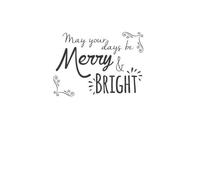 Merry & Bright Days Women's T-Shirt - White - XXL - White