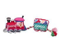 Merry & Bright Santa Paws Express Rope Toy, Christmas Toy for Dogs