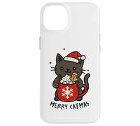 Merry Catmas Cute Christmas Case for iPhone 14 Plus