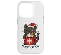 Merry Catmas Cute Christmas Case for iPhone 14 Pro