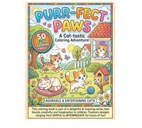 Merry Cats Adventures: A Fun & Silly Coloring Book for Kids - 50 Playful Designs to Spark Creativity and Imagination (Ages 4-8)