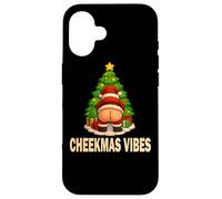 Merry Cheekmas Vibes Christmas Shirt Cute Santa Xmas Holiday Case for iPhone 16