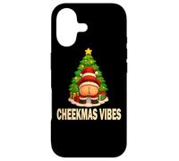 Merry Cheekmas Vibes Christmas Shirt Cute Santa Xmas Holiday Case for iPhone 17