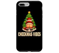 Merry Cheekmas Vibes Christmas Shirt Cute Santa Xmas Holiday Case for iPhone 7 Plus/8 Plus