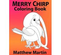 Merry Chirp: Festive Kawaii Coloring Pages for Creative Young Artists