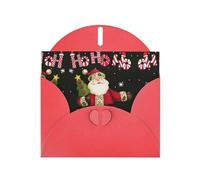 Merry Christmas 1 Printing Notecards With Envelopes Funny Love Buckle Pearl Paper Envelope Packaging Holiday Greeting