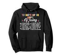 Merry Christmas 12 Days Of ER Dept Nursing Emergency Room Pullover Hoodie