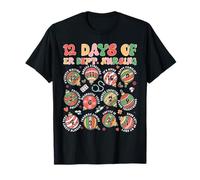 Merry Christmas 12 Days of ER Dept Nursing Emergency Room T-Shirt