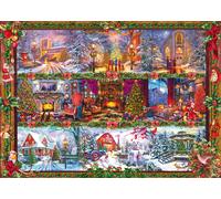 Schmidt Jigsaw Puzzle Merry Christmas Time – 1000 Pieces – Ages 14+